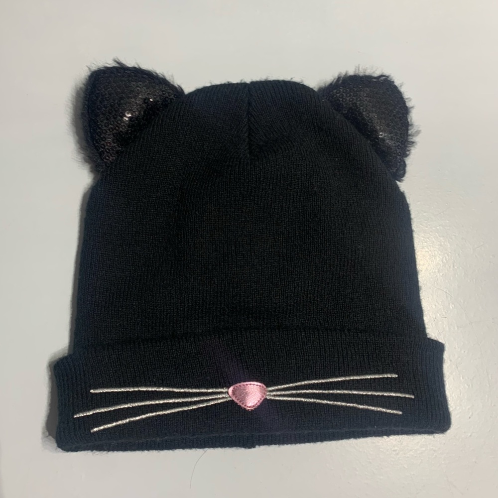 Cat Beanie Sequin Ears Women’s/Big Girls Claire’s